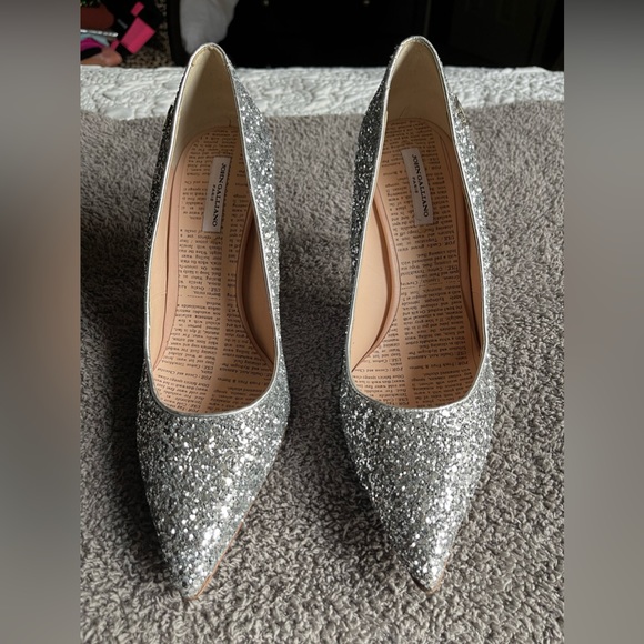John Galliano silver glitter pumps Size 41 - Picture 3 of 7